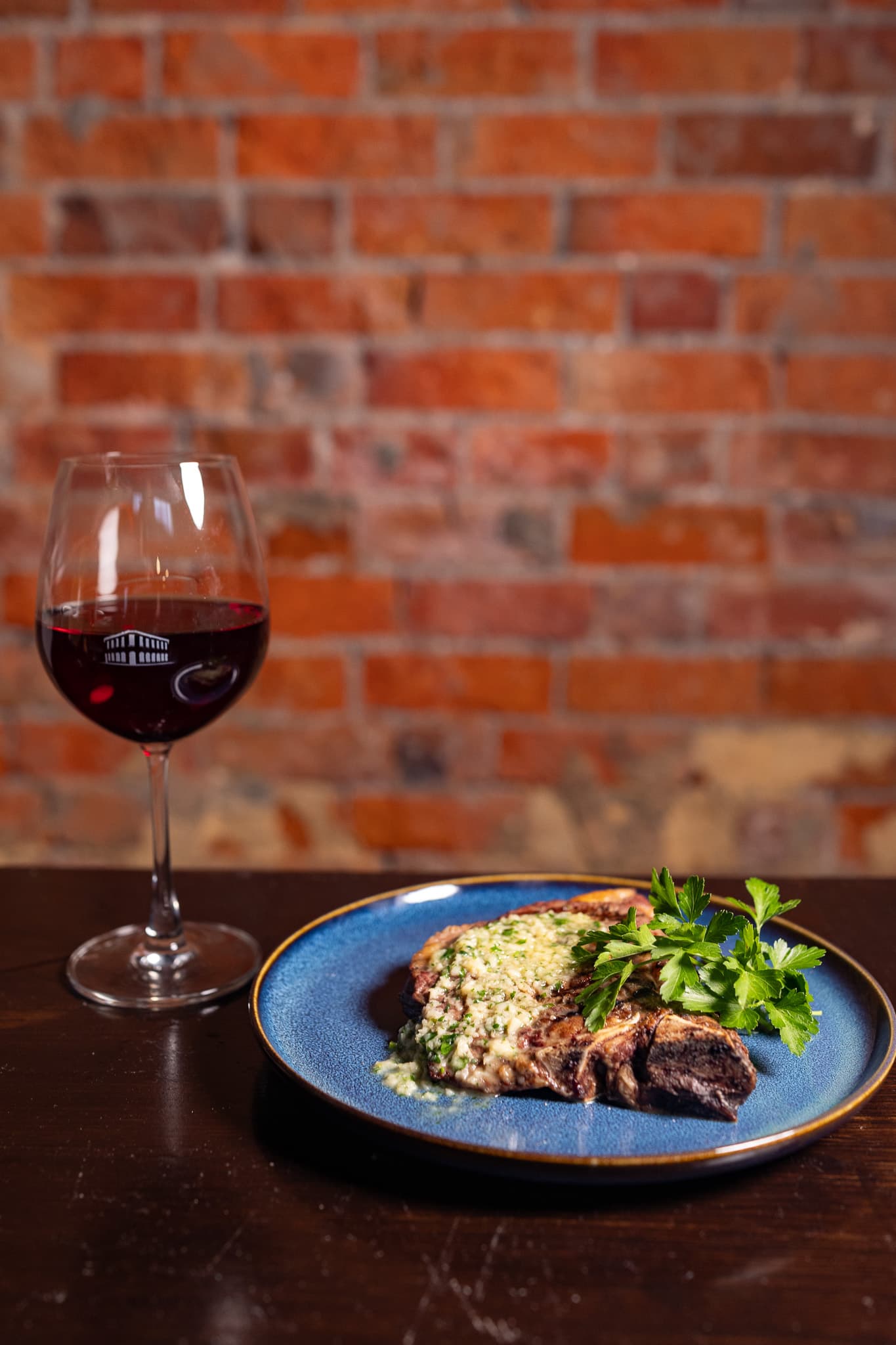 Cornerstone Pub signature dish by Head Chef Stuart Russ - modern pub dining with bold flavors and quality ingredients